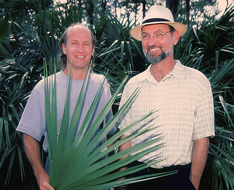 Great friends Roy Upton and Michael McGuffin