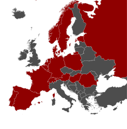 Map of participating countries of Wiki Loves Monuments 2011